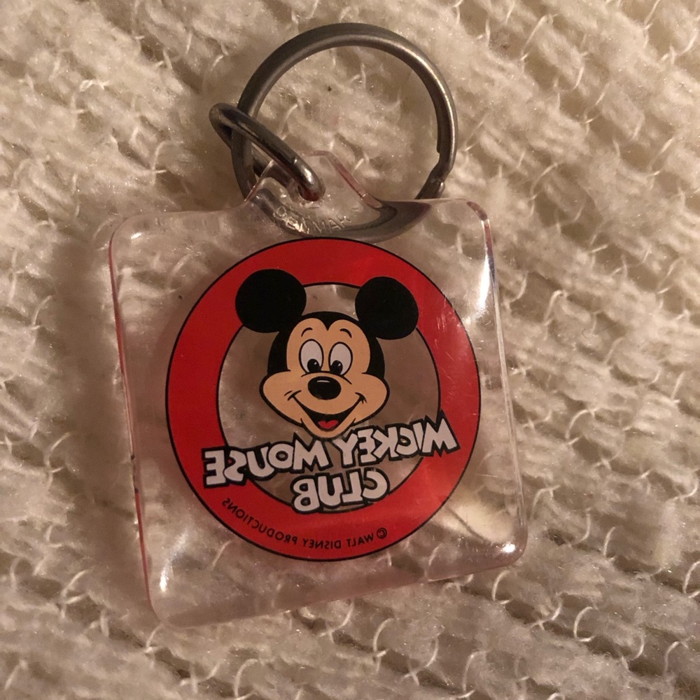 Disney Vintage Mickey Mouse Club Key Fob - 691 $20 or $15 w/offer